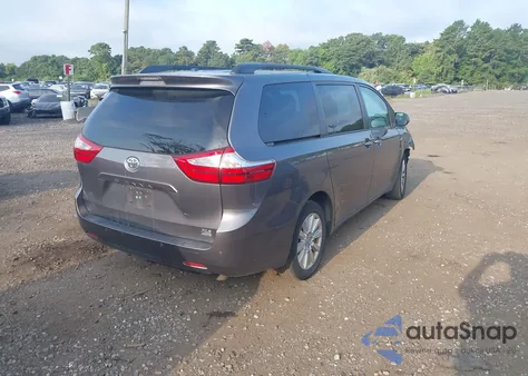 2017 Toyota Sienna Xle 7 Passenger from USA, damaged, VIN 5TDDZ3DC8HS187381